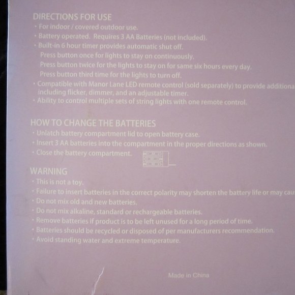 Shimmer Leaf LED Lights 10 ft - Picture 6 of 6